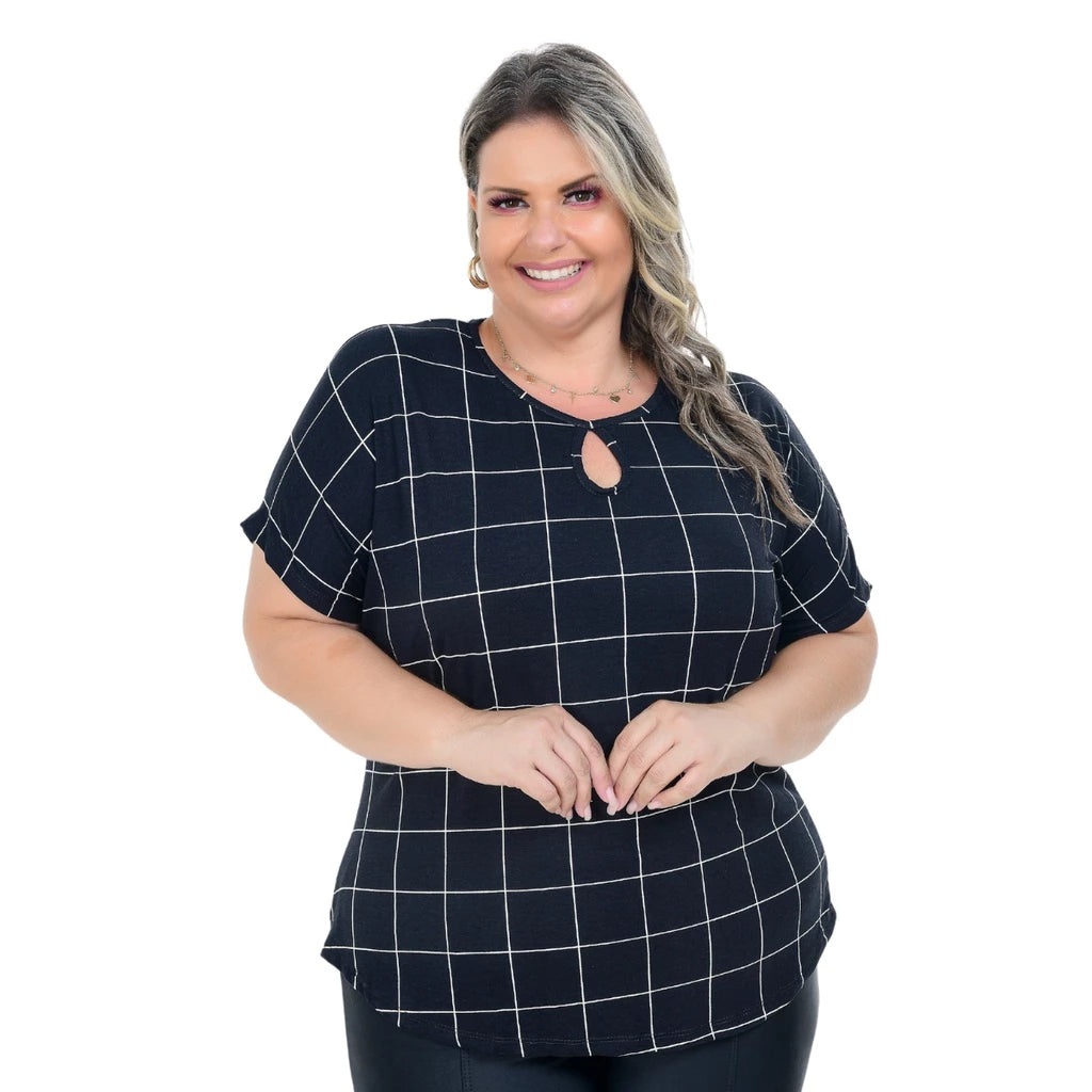 Blusa Ivone – T-Shirt Plus Size Curve