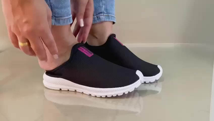 Tênis Nair – Meia Slip On Ortopédico Feminino