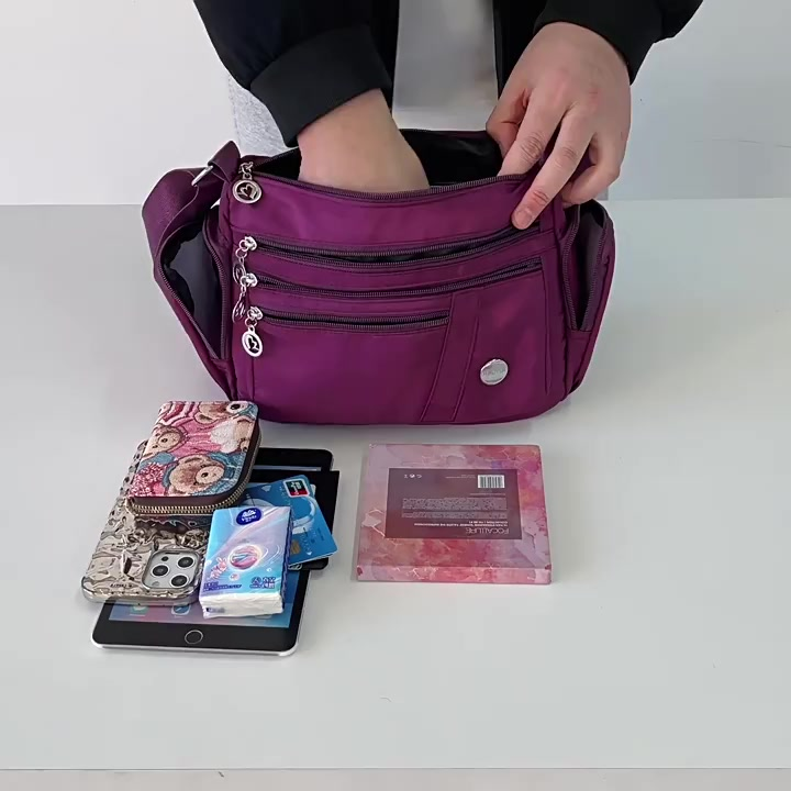 Bolsa Maristela – Transversal Impermeável em Nylon