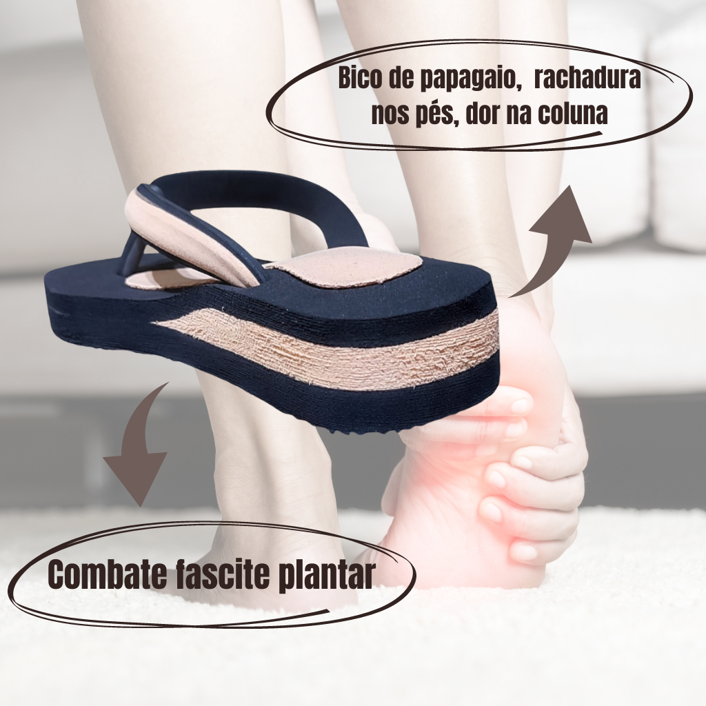 Chinelo Margot Ortopédico Nuvem