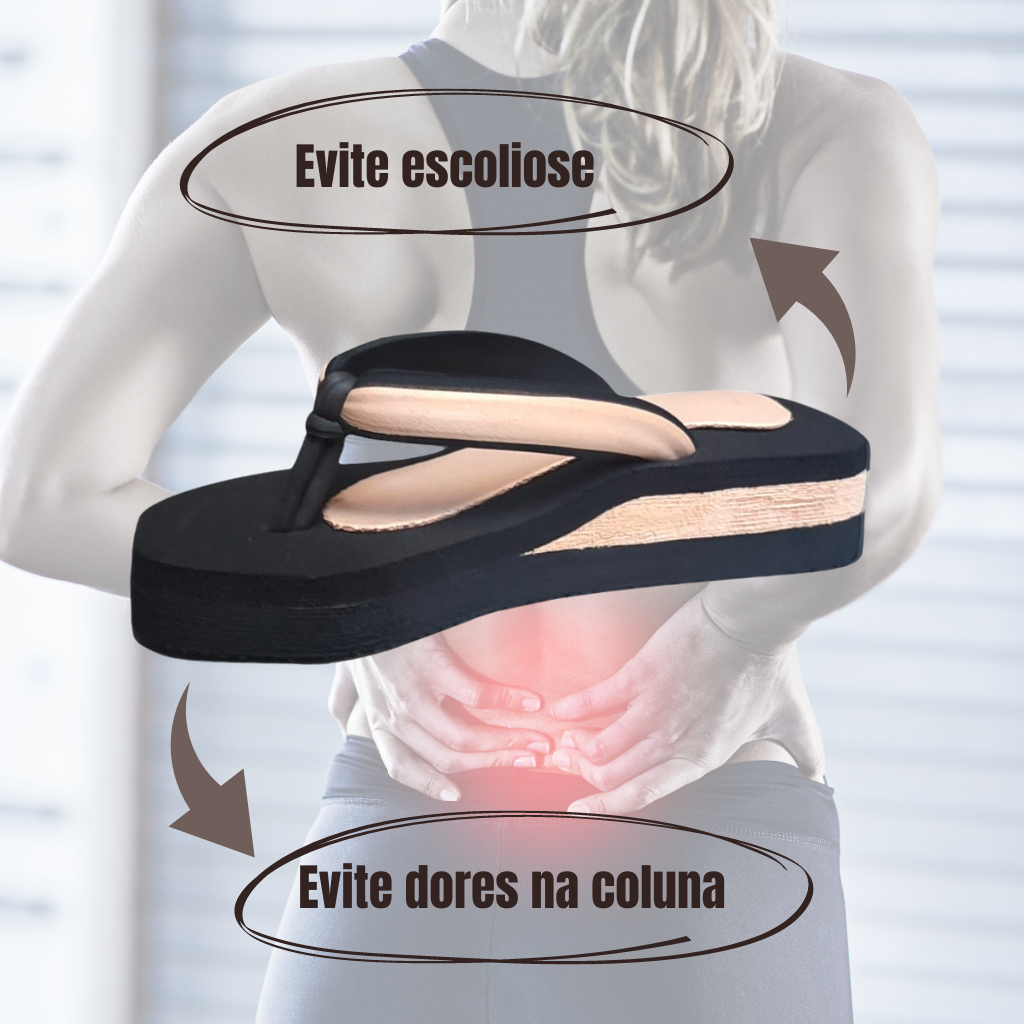 Chinelo Margot Ortopédico Nuvem