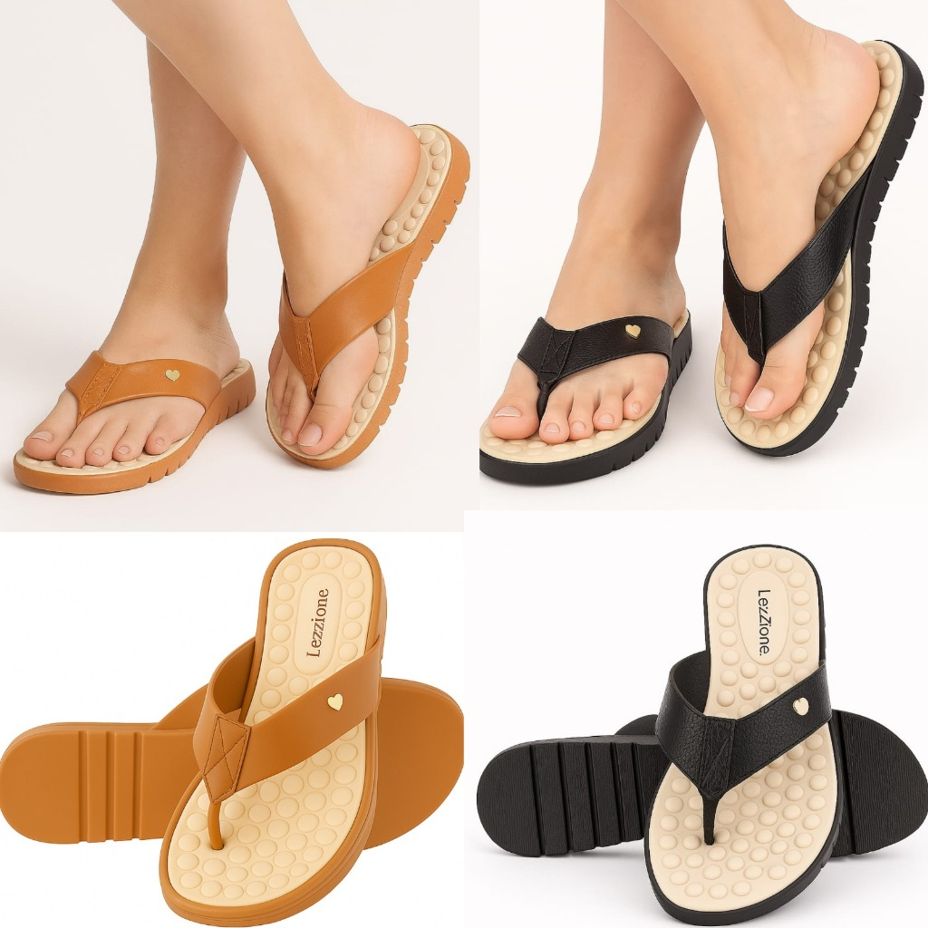 Kit 2 Chinelo Beatriz – Ortopédico Feminino Conforto Total