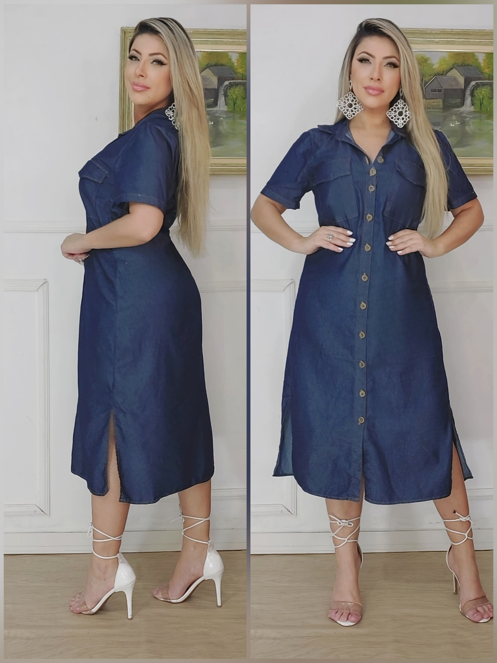 Vestido Chamise Camila