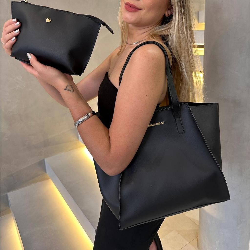 Kit Bernadete – Necessaire + Bolsa Sacola Grande